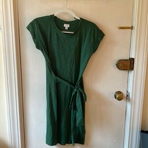J.CREW Green T-shirt Dress